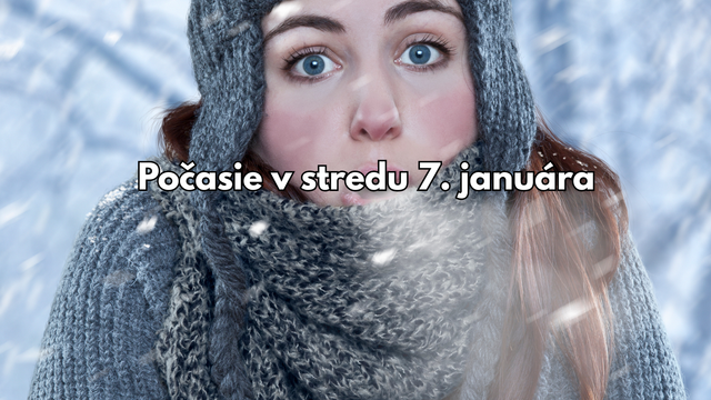 Predpoveď na stredu 7. januára: Zajtra nás čaká ľadový deň a opäť nasneží