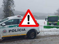 Zostaňte radšej doma, na cestách to bude zlé. Teraz sa pridá ďalšie nebezpečenstvo