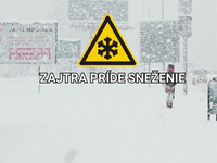 MAPA snehu: Už zajtra príde ďalšia vlna sneženia, ktorá bude aj výdatnejšia