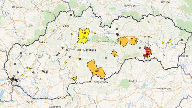Na Slovensku máme znečistený vzduch. V týchto oblastiach je situácia najhoršia