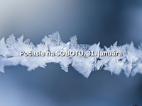 Predpoveď počasia na sobotu, 31. januára: Už zajtra sa začne ochladzovať