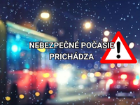 Radšej zostaňte doma! Nebezpečné počasie PRÁVE teraz prichádza a ráno sa to zhorší