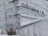 FOTO: Počasie čarovalo. V Martine vznikla unikátna ľadová atrakcia
