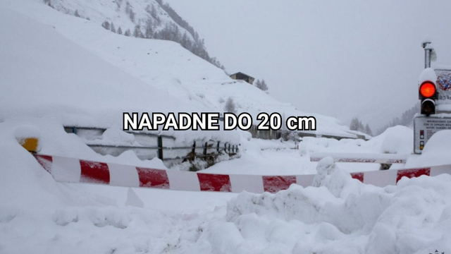 Na Slovensko sa chystá ďalšie sneženie. Tento jeden kraj zasype sneh