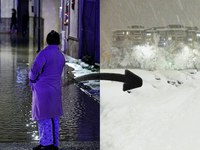 Malagu zaplavila voda a teraz táto búrka FRANCIS prinesie na Slovensko množstvo snehu