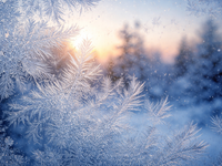 Zobúdzame sa do mrazivého rána. Teploty klesli hlboko pod bod mrazu