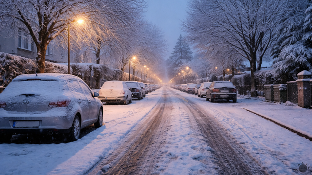 Dážď sa mení na sneh. Ráno bude na západe biele, hrozia problémy na cestách