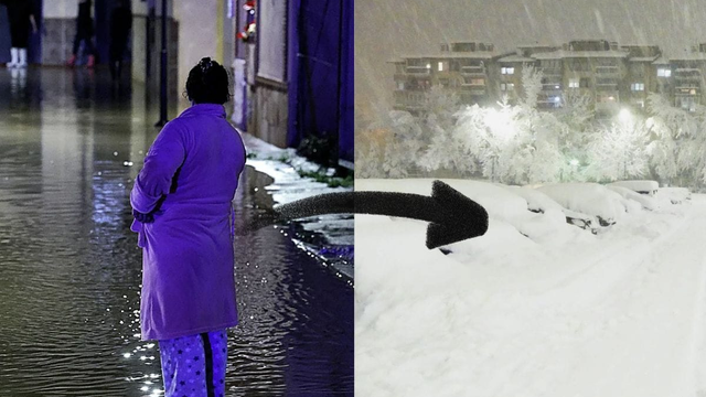 Malagu zaplavila voda a teraz táto búrka FRANCIS prinesie na Slovensko množstvo snehu