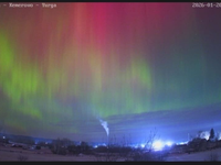 Je to tu! Polárna žiara začína byť viditeľná