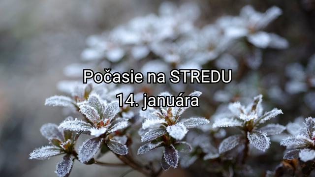 Počasie na zajtra, stredu 14. januára: Nebezpečná poľadovica nás bude trápiť aj na juliánsky Nový rok