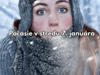 Predpoveď na stredu 7. januára: Zajtra nás čaká ľadový deň a opäť nasneží