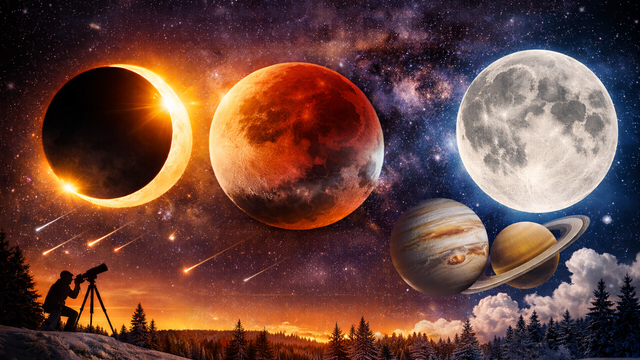 Zo Slovenska uvidíme úkaz, ktorý sa už nevráti celé desaťročia! Rok 2026 prinesie nebeské divadlo storočia