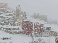 Sneh dorazil až do Afriky. Zasnežená Sahara sa často nevidí