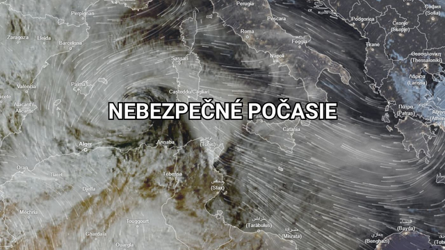 Zatvorili školy, armáda je v pohotovosti. Megacyklón HARRY rozpúta v Európe peklo