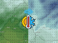 Za 24 hodín sa ochladí o 10 °C. Počasie sa zmení