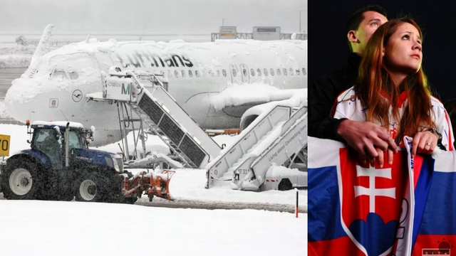 Slovenskí fanúšikovia sú zúfalí: Pre kalamitu na viedenskom letisku nestihnú hokejový zápas