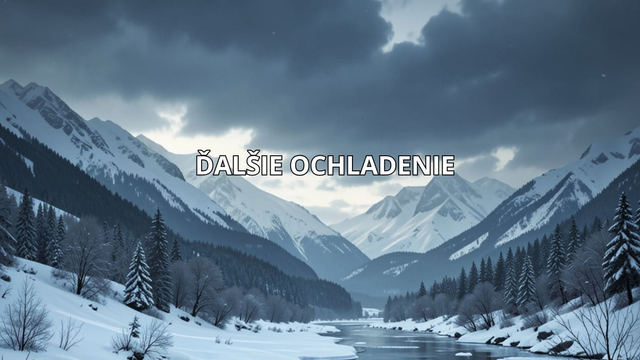 PRVÉ INFO: V závere týždňa sa opäť ochladí. Na Slovensko sa vráti aj celodenný mráz