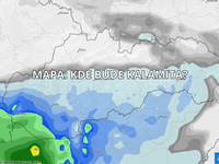 MAPA: V týchto okresoch čakajte kalamitu a bude to najhoršie. Pozor najmä v noci