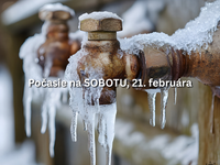 Predpoveď počasia na sobotu, 21. februára: Po mrazivej noci príde oteplenie