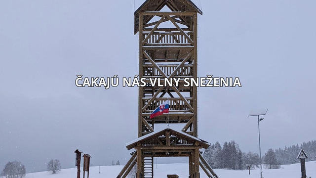 Chystá sa ďalšie sneženie. Čaká nás niekoľko vĺn a najviac snehu napadne na západe