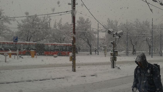 Viac ako 3 cm za hodinu. Bratislavu a časť západu čaká snehová kalamita a veľké problémy