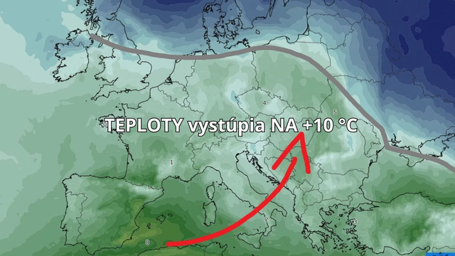 Zima odišla, teraz teploty vystúpia aj nad +10 °C