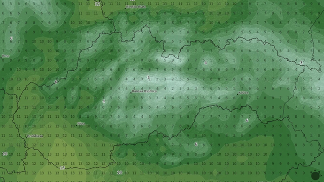 MAPA teplôt: Problémy pre prírodu. Slovensko čaká nezvyčajné silné oteplenie