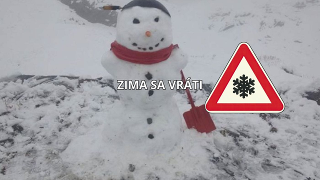 ZIMA SA VRÁTI: Čaká nás teplotný šok. Rúti sa k nám sneh aj mráz