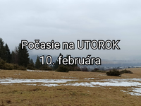 Počasie na zajtra, utorok 10. februára: Čaká nás ochladenie, sneženie a potrápi nás aj silný vietor