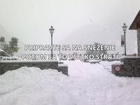 Slovensko čakajú vlny sneženia. Napadnúť môže ešte množstvo snehu, no potom to príde