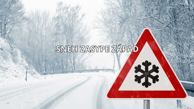 Zajtra to príde: Začne snežiť, potom niekde pršať a následne príde snehová kalamita
