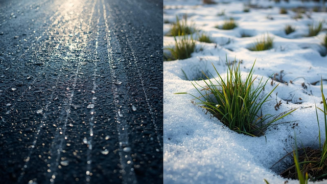 Zimné počasie dnes ukončí aj mrznúci dážď. Počasie prinesie zajtra prudké oteplenie