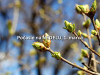 Predpoveď počasia na nedeľu, 1. marca: Jar sa už hlási o slovo