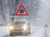 VÝSTRAHA pred snežením. Tieto okresy Slovenska zasype sneh