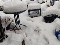 FOTO: Zasypaní sú snehom, napadlo vyše 30 cm. Pozrite si aktuálne zábery
