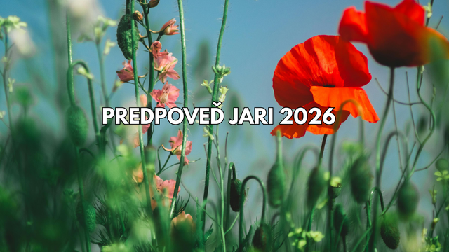 MODELY na jar 2026 predpovedajú chladný obrat. Kedy bude na Slovensku konečne teplo?