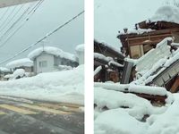 Zimné peklo ako z filmu: Snehu je toľko, že domy padajú ako domčeky z karát
