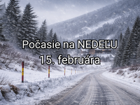 Počasie na zajtra, nedeľu 15. februára: Výrazne sa ochladí, pridá sa aj sneženie a nepríjemný vietor
