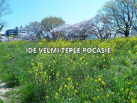 Do Európy mieri veľmi teplé počasie. Teploty v našej oblasti atakujú až +20 °C