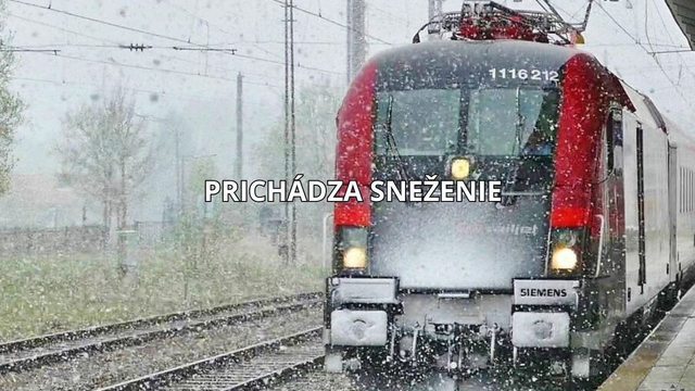 Prichádza sneženie. Na Slovensku teraz začne snežiť výdatnejšie, no večer príde nepríjemná zmena