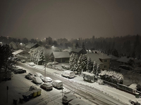FOTO: Sever je už poriadne zasnežený a snehu pribúda výrazne viac