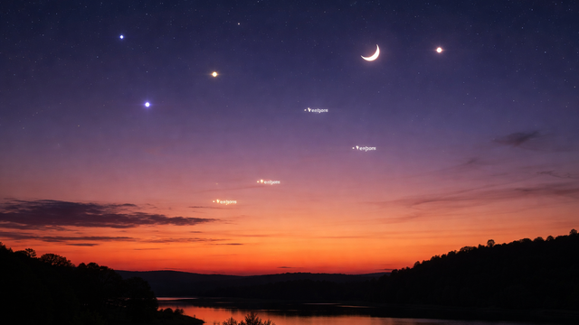 Šesť planét naraz na oblohe! Ale len málokto ich skutočne uvidí. Budete medzi nimi?