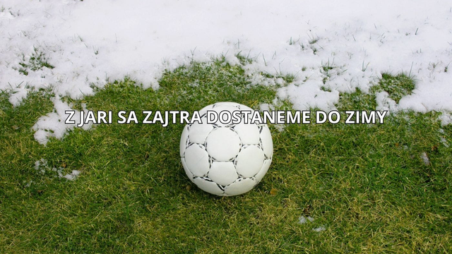 Zajtra sa prebudíme do zimy. Počasie cez noc prinesie zvrat a návrat zimy