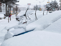 Takáto výstraha ešte v platnosti nebola. Pred snežením platí najvyšší stupeň
