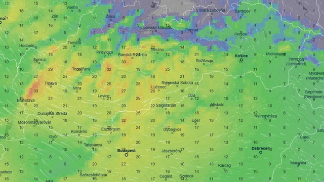Nová mapa SNEHU: Predpoveď sľubuje, že sneh o pár hodín napadne aj v nížinách
