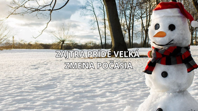 Posledné mrazivé a zimné hodiny pred nami. Potom príde prudký zvrat v počasí