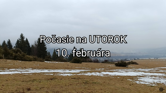 Počasie na zajtra, utorok 10. februára: Čaká nás ochladenie, sneženie a potrápi nás aj silný vietor