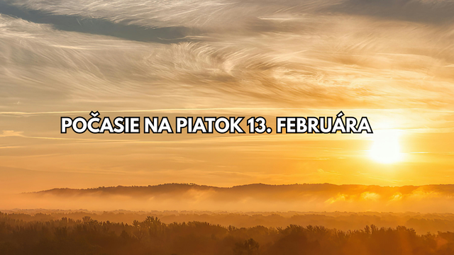 Počasie na zajtra: Piatok prinesie viac slnka a vysoké teploty