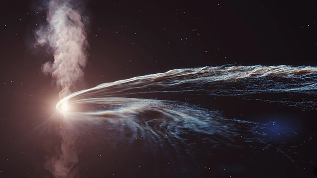 Vedcov zmiatla čierna diera. Vyžaruje viac energie ako Hviezda smrti