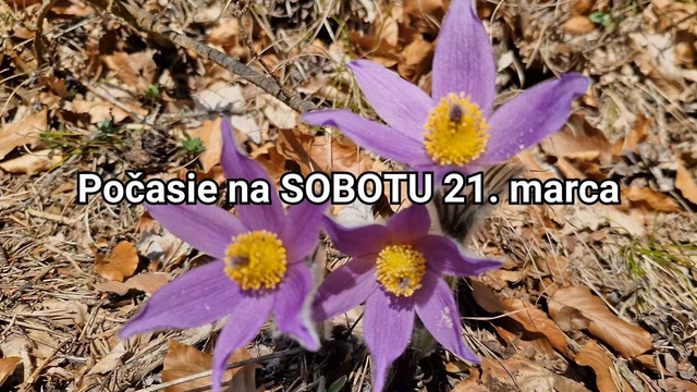 Predpoveď na zajtra, sobotu 21. marca: Úvod víkendu prinesie ZMENU počasia